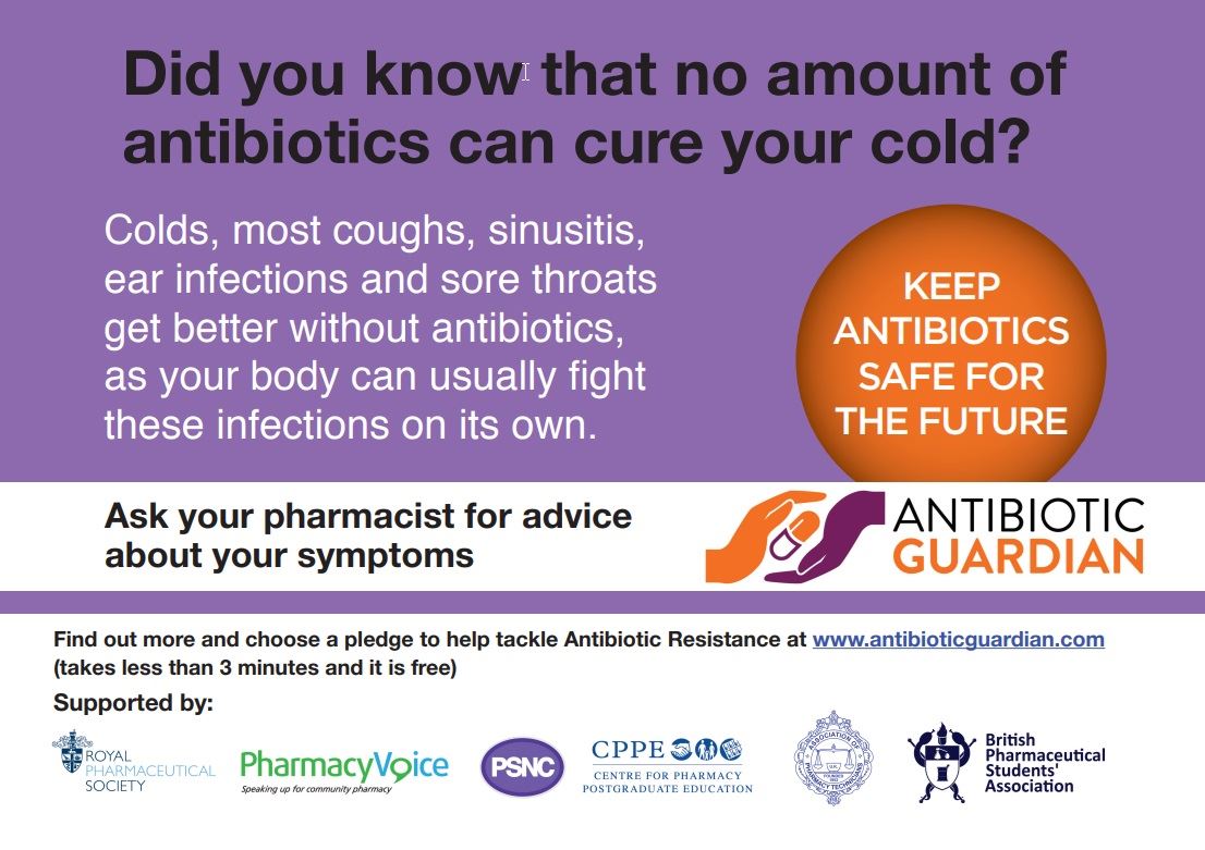 Antibiotics Guardian Poster